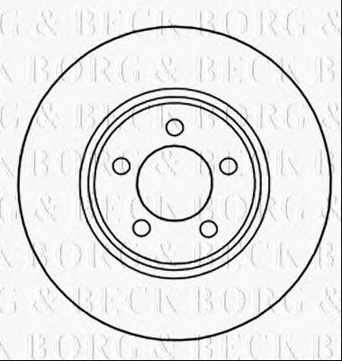Тормозной диск BORG & BECK BBD5318