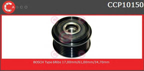 Ременный шкив, генератор CASCO CCP10150