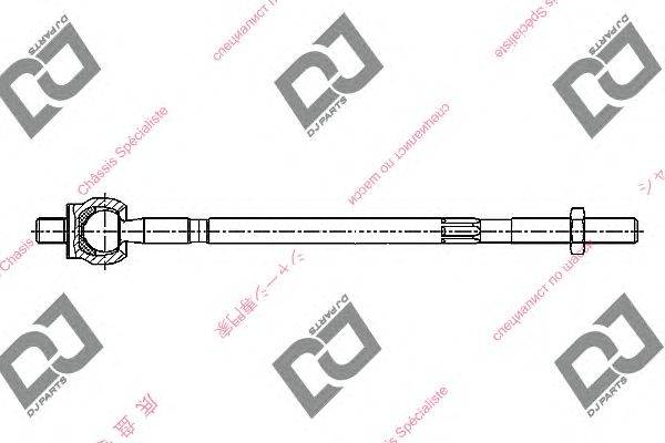 Осевой шарнир, рулевая тяга DJ PARTS DR1002