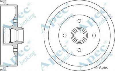 Тормозной барабан APEC braking DRM9117