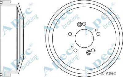 Тормозной барабан APEC braking DRM9942