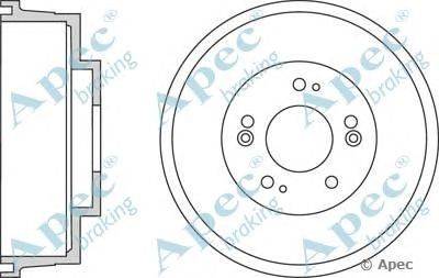 Тормозной барабан APEC braking DRM9943