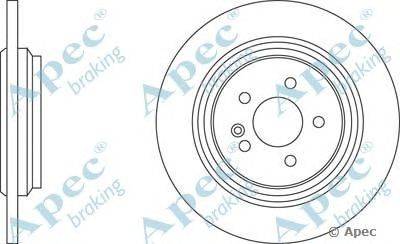 Тормозной диск APEC braking DSK2020