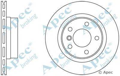 Тормозной диск APEC braking DSK2294