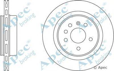Тормозной диск APEC braking DSK2419