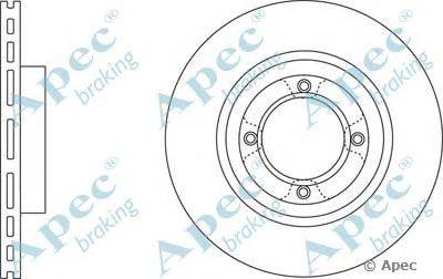 Тормозной диск APEC braking DSK2785