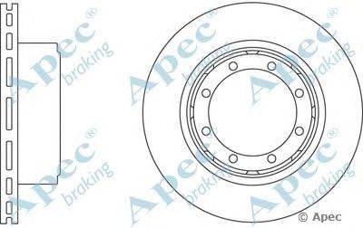 Тормозной диск APEC braking DSK2805