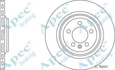 Тормозной диск APEC braking DSK2816