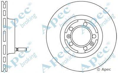 Тормозной диск APEC braking DSK764