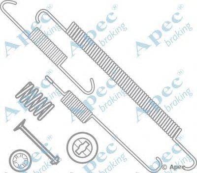 Комплектующие, тормозная колодка APEC braking KIT792