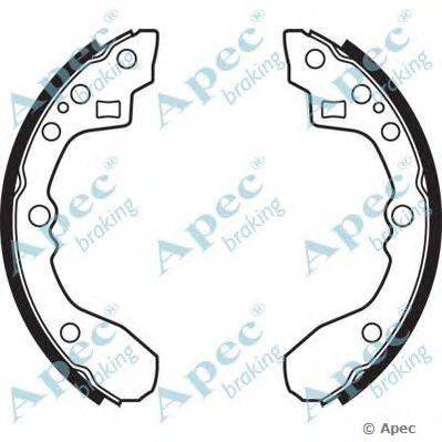 Тормозные колодки APEC braking SHU563