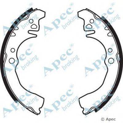 Тормозные колодки APEC braking SHU605