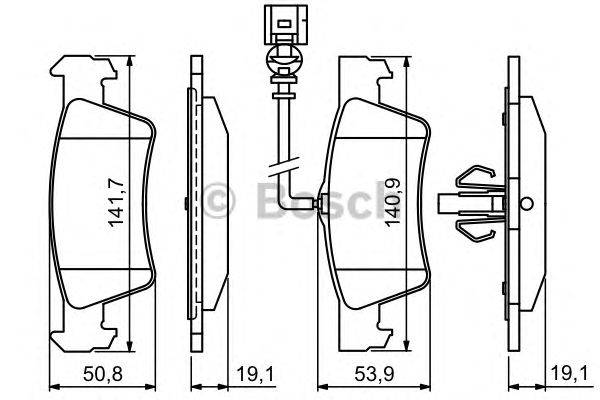 Комплект тормозных колодок, дисковый тормоз LUCAS ELECTRICAL GDB1671