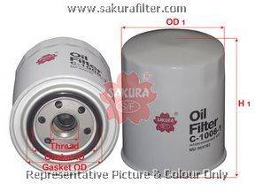 Масляный фильтр SAKURA  Automotive C10081