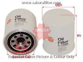 Масляный фильтр SAKURA  Automotive C-1508