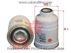 Топливный фильтр SAKURA  Automotive FC-1803