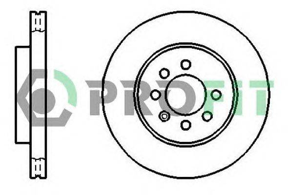 Тормозной диск PROFIT 50101097