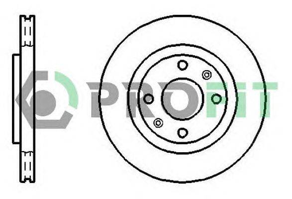 Тормозной диск PROFIT 50101140
