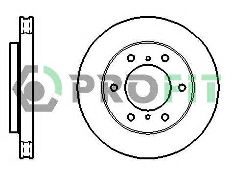 Тормозной диск PROFIT 5010-1384