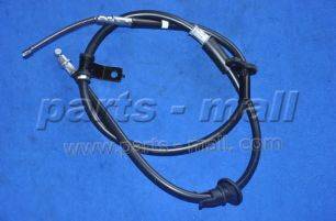 Трос, стояночная тормозная система PARTS-MALL PTA-117