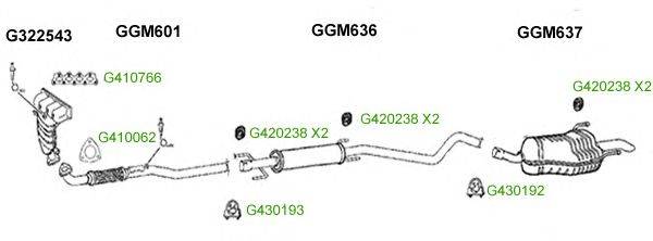 Система выпуска ОГ GT Exhaust 7920