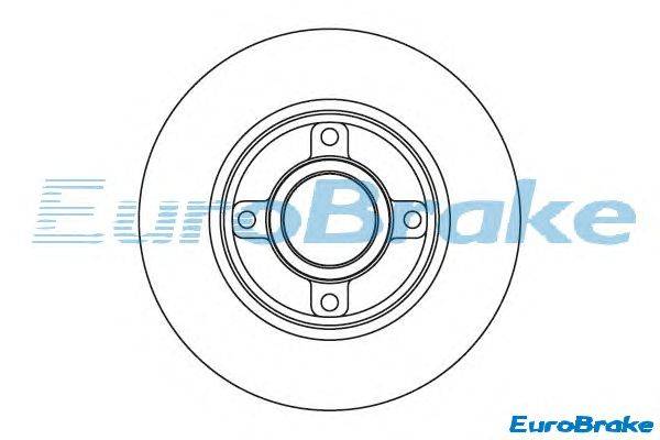 Тормозной диск EUROBRAKE 5815201939