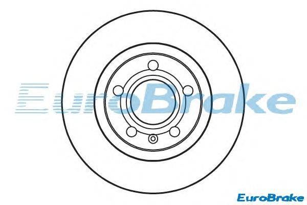 Тормозной диск EUROBRAKE 5815204762