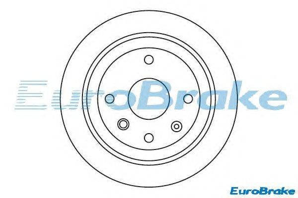 Тормозной диск EUROBRAKE 5815205011