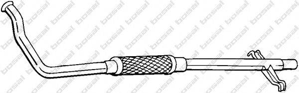 Труба выхлопного газа BOSAL 888-501