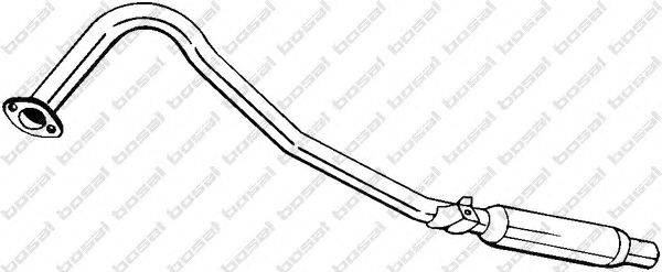 Глушитель выхлопных газов конечный BOSAL 145-039