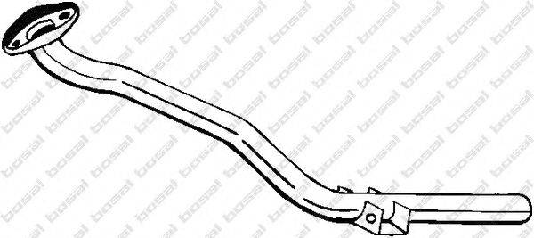 Труба выхлопного газа BOSAL 834-967