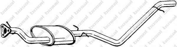 Глушитель выхлопных газов конечный BOSAL 289001