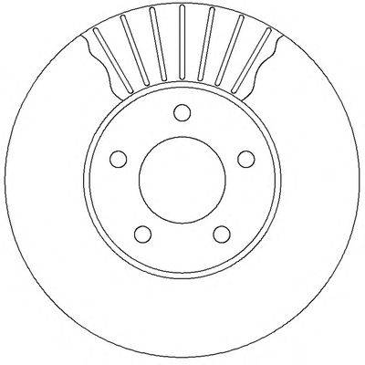 Тормозной диск ROADHOUSE 66021