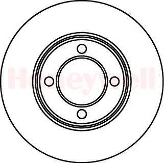 Тормозной диск BENDIX 561026B