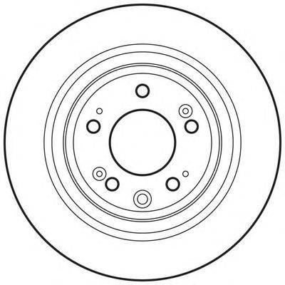 Тормозной диск BENDIX 562697BC