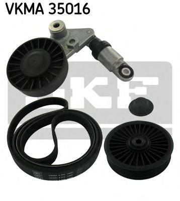 Поликлиновой ременный комплект SKF VKMA35016
