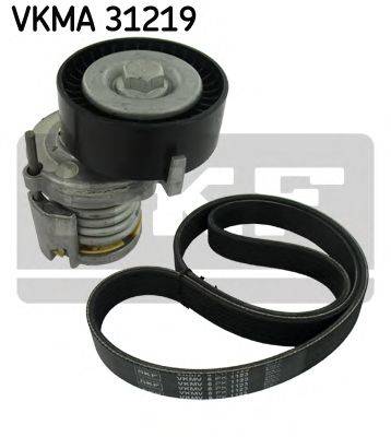 Поликлиновой ременный комплект SKF VKMA 31219