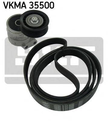 Поликлиновой ременный комплект SKF VKMA35500