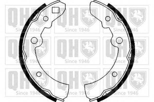Комплект тормозных колодок QUINTON HAZELL BS547