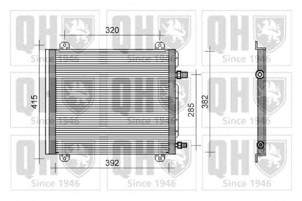 Конденсатор, кондиционер QUINTON HAZELL QCN401