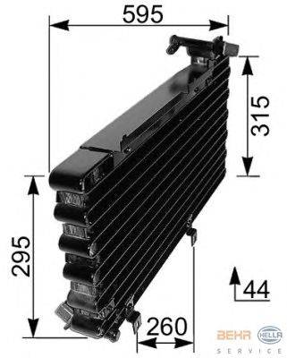 Конденсатор, кондиционер NRF 35321