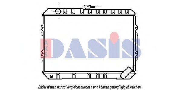 Радиатор, охлаждение двигателя AKS DASIS 28108