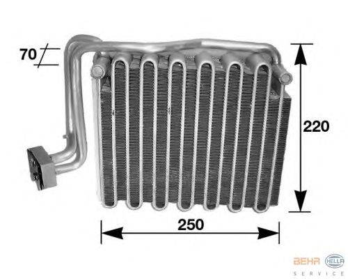 Испаритель, кондиционер HELLA 8FV 351 210-491