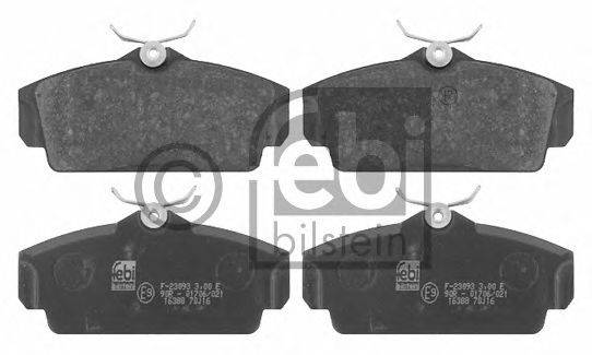 Комплект тормозных колодок, дисковый тормоз FEBI BILSTEIN 16388