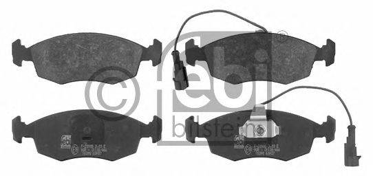 Комплект тормозных колодок, дисковый тормоз OPTIMAL 10534