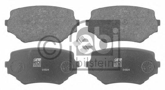 Комплект тормозных колодок, дисковый тормоз FEBI BILSTEIN 0252331414W