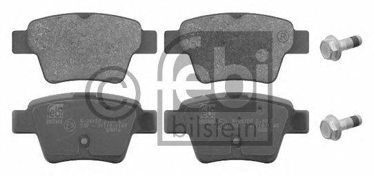 Комплект тормозных колодок, дисковый тормоз FEBI BILSTEIN 025 241 5017