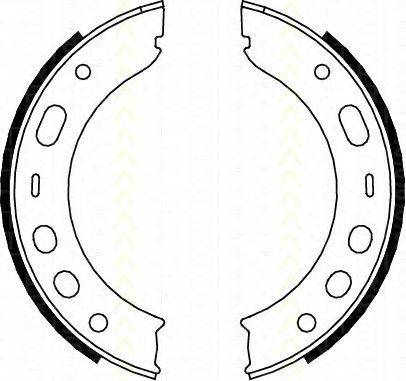 Комплект тормозных колодок, стояночная тормозная система TRISCAN 8100 20002