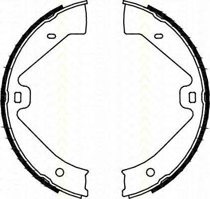 Комплект тормозных колодок, стояночная тормозная система TRISCAN 8100 29002