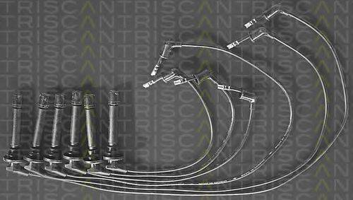 Комплект проводов зажигания TRISCAN ZEF844